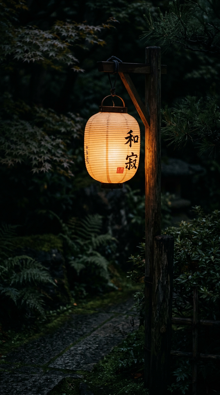 Warm lantern glow